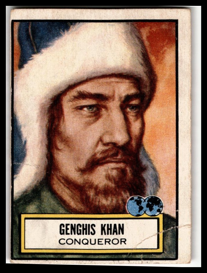 1952 Topps Look 'n See (R714-16) #128 Genghis Khan Very Good
