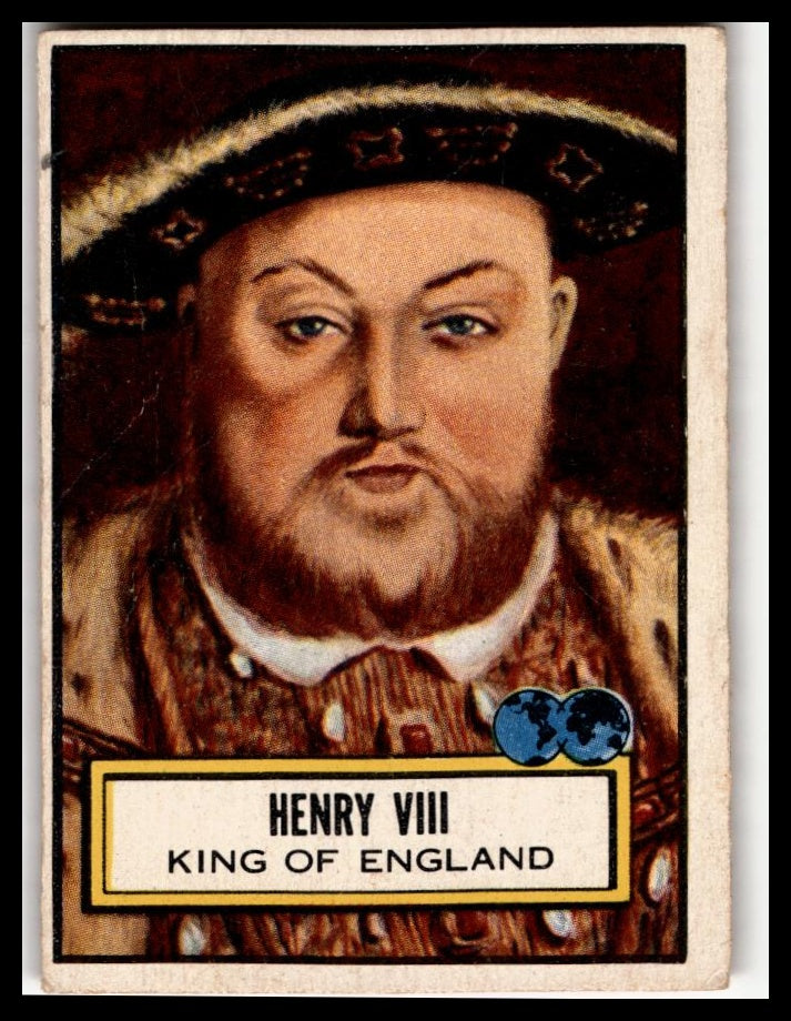 1952 Topps Look 'n See (R714-16) #132 Henry VIII Very Good