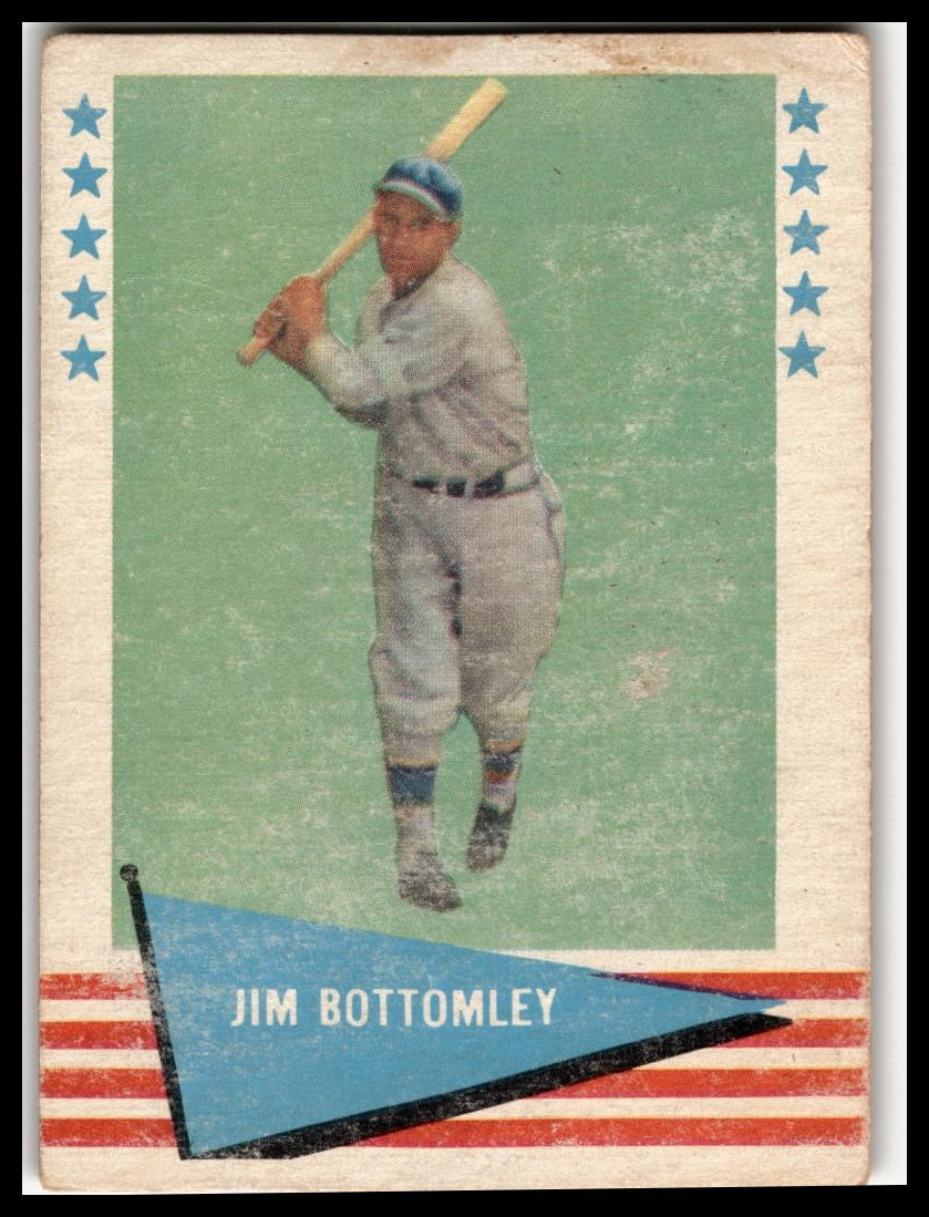1961 Fleer Baseball Greats (F418-3) #9 Jim Bottomley Very Good