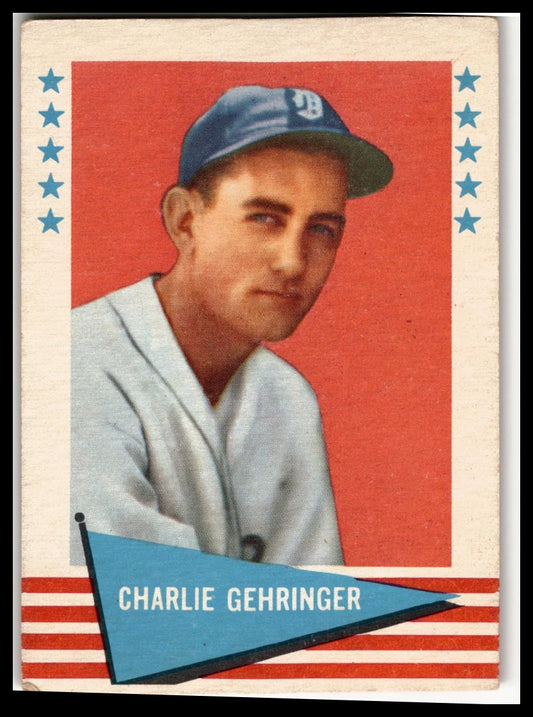 1961 Fleer Baseball Greats (F418-3) #32 Charlie Gehringer Very Good