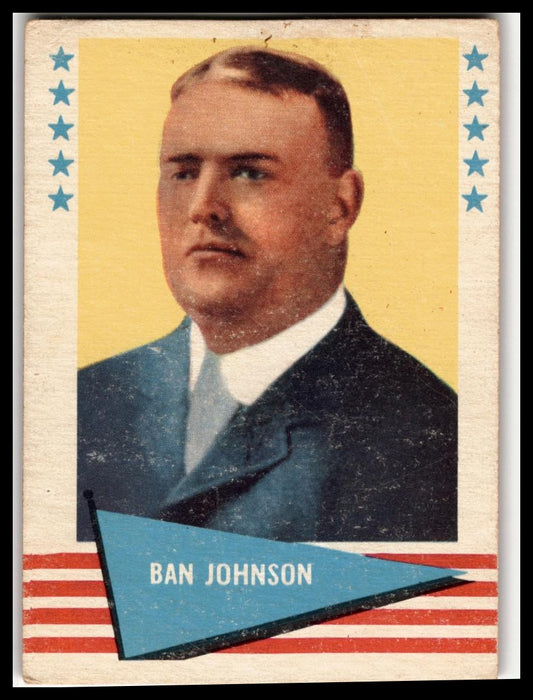 1961 Fleer Baseball Greats (F418-3) #48 Ban Johnson Very Good