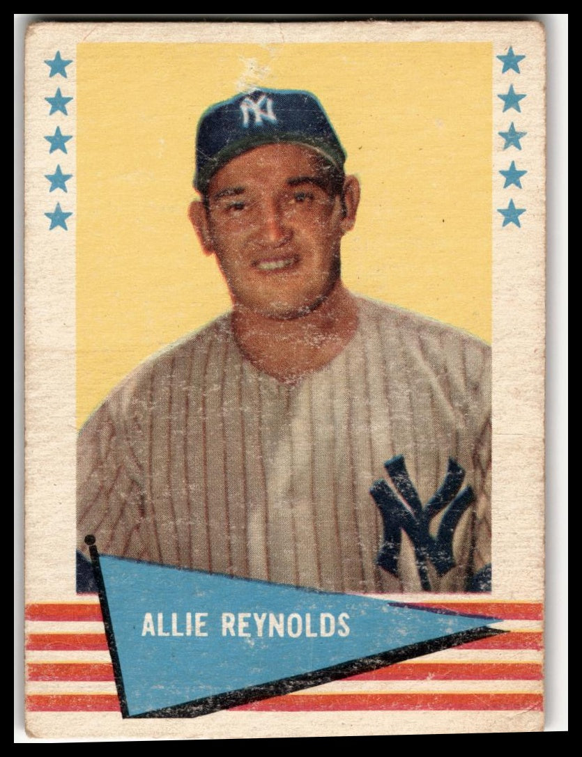 1961 Fleer Baseball Greats (F418-3) #69 Allie Reynolds Very Good