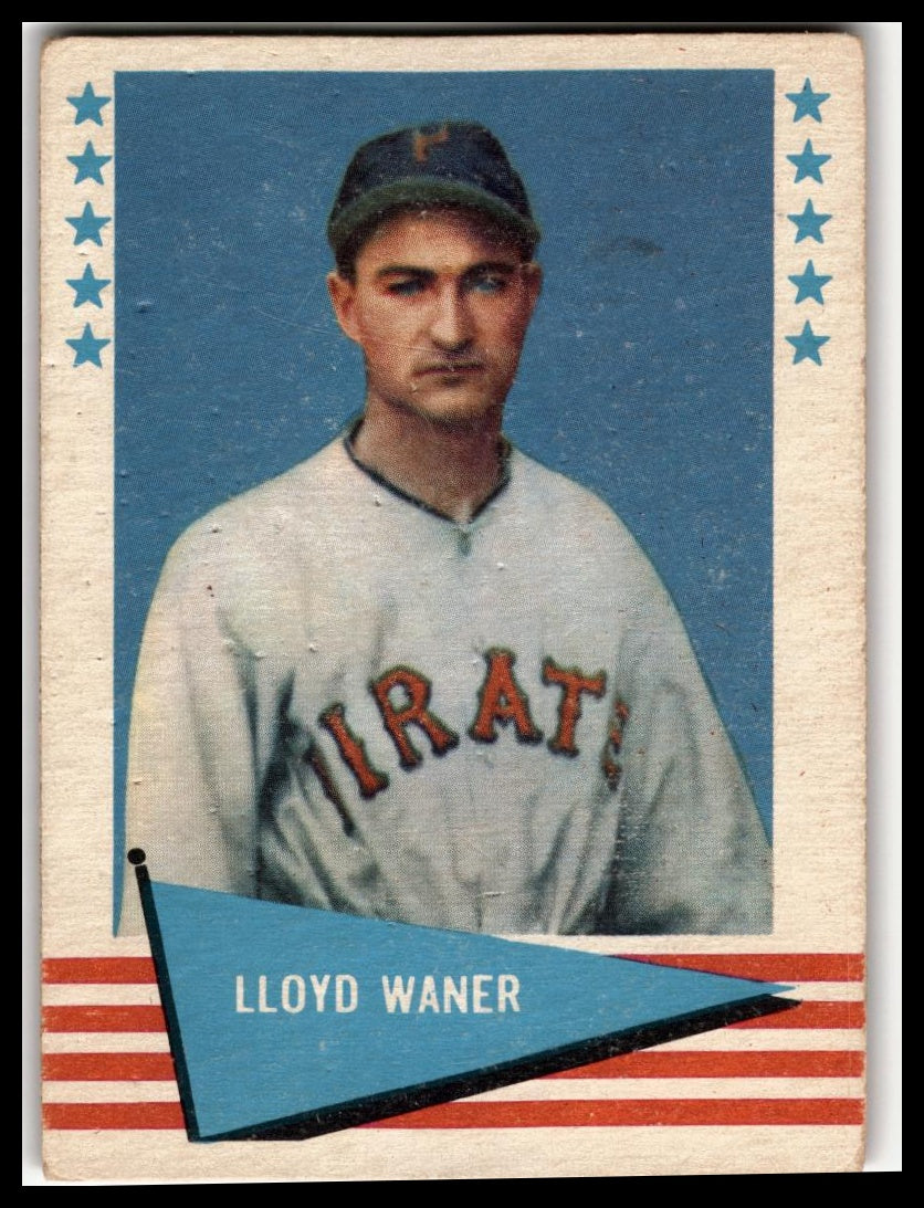 1961 Fleer Baseball Greats (F418-3) #84 Lloyd Waner Very Good