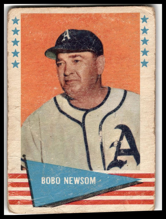 1961 Fleer Baseball Greats (F418-3) #67 Bobo Newsom Very Good
