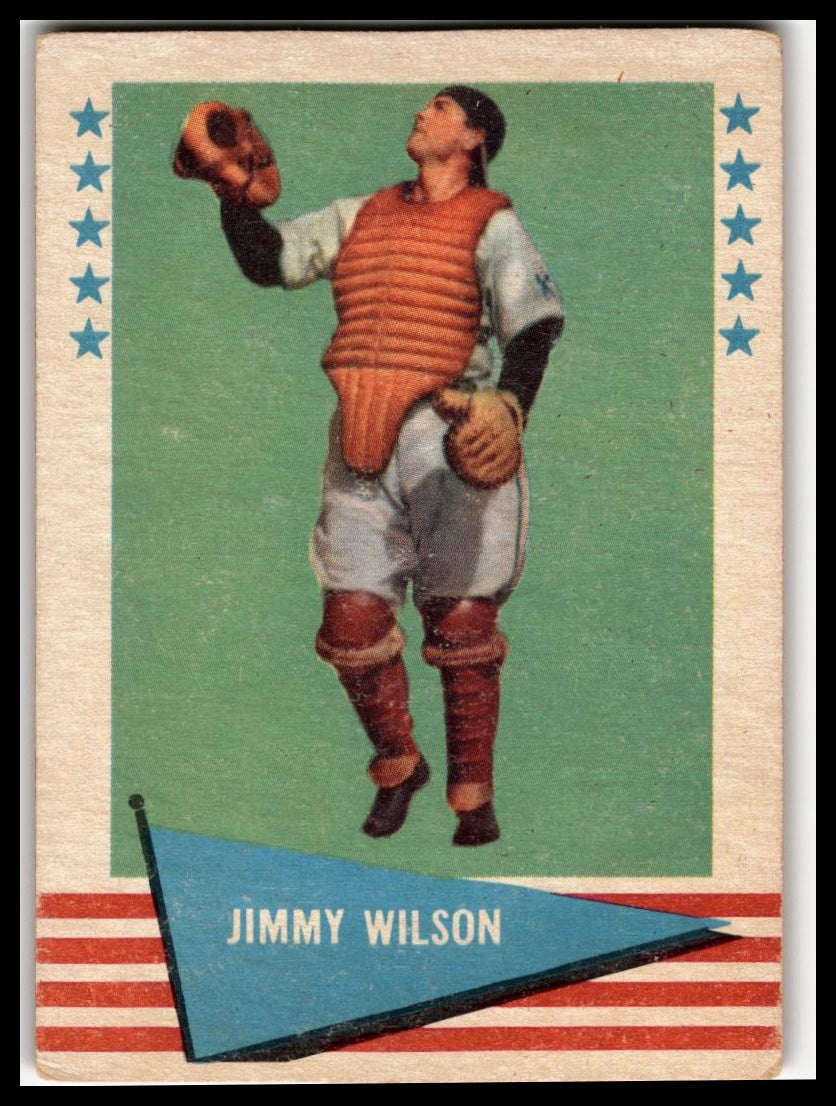 1961 Fleer Baseball Greats (F418-3) #88 Jimmie Wilson Very Good