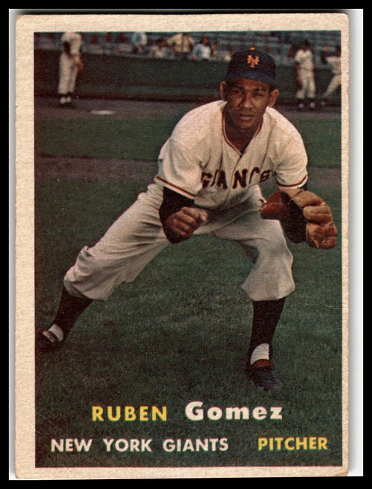 1957 Topps #58 Ruben Gomez Very Good