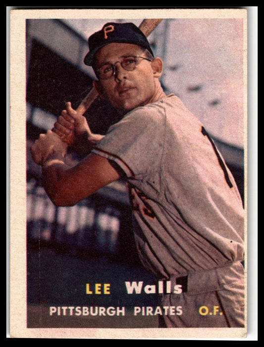 1957 Topps #52 Lee Walls Very Good