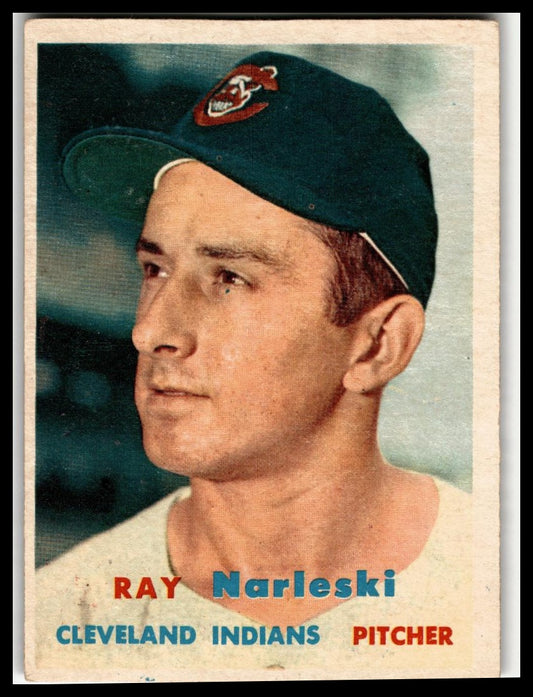 1957 Topps #144 Ray Narleski Very Good
