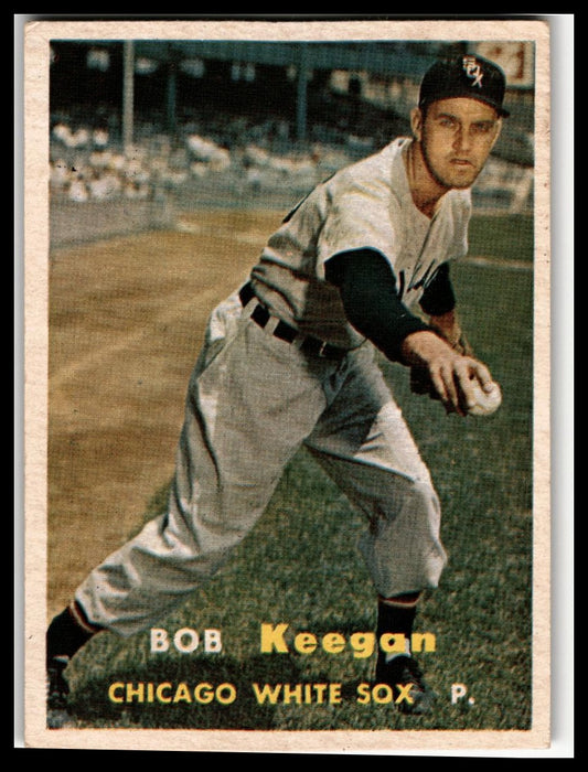 1957 Topps #99 Bob Keegan Very Good