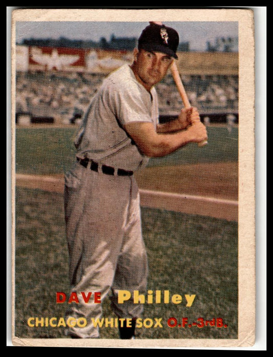 1957 Topps #124 Dave Philley Very Good