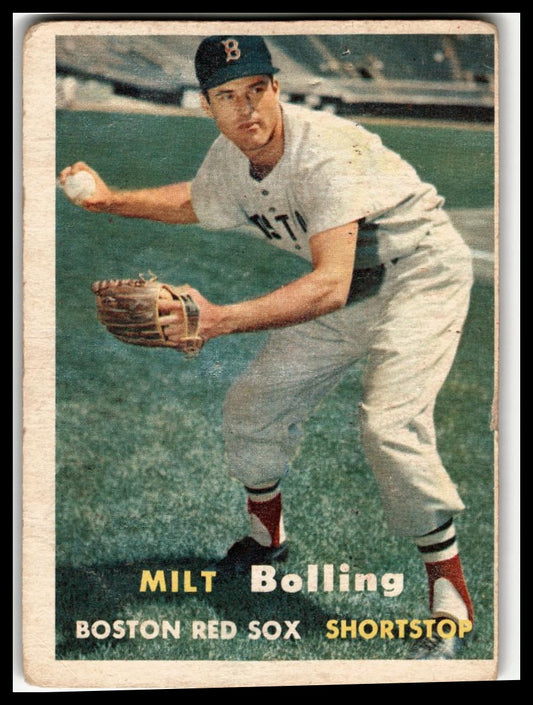 1957 Topps #131 Milt Bolling Very Good