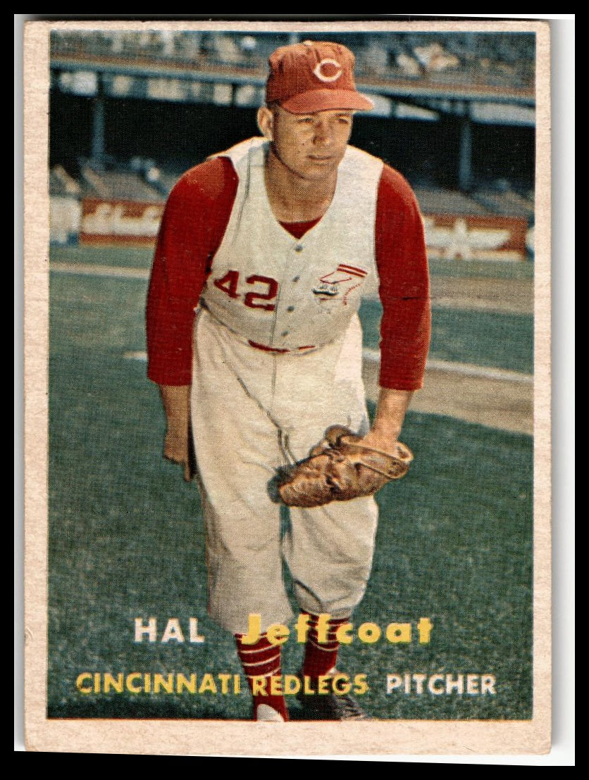 1957 Topps #93 Hal Jeffcoat Very Good