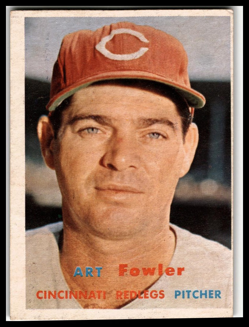 1957 Topps #233 Art Fowler Very Good