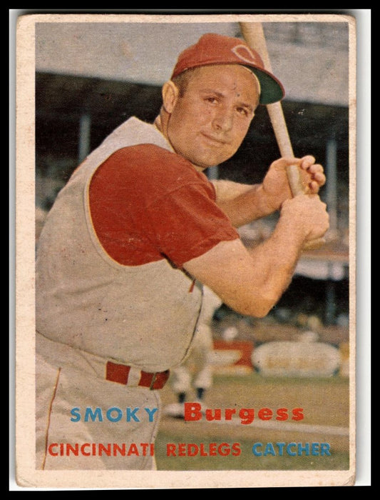 1957 Topps #228 Smoky Burgess Very Good