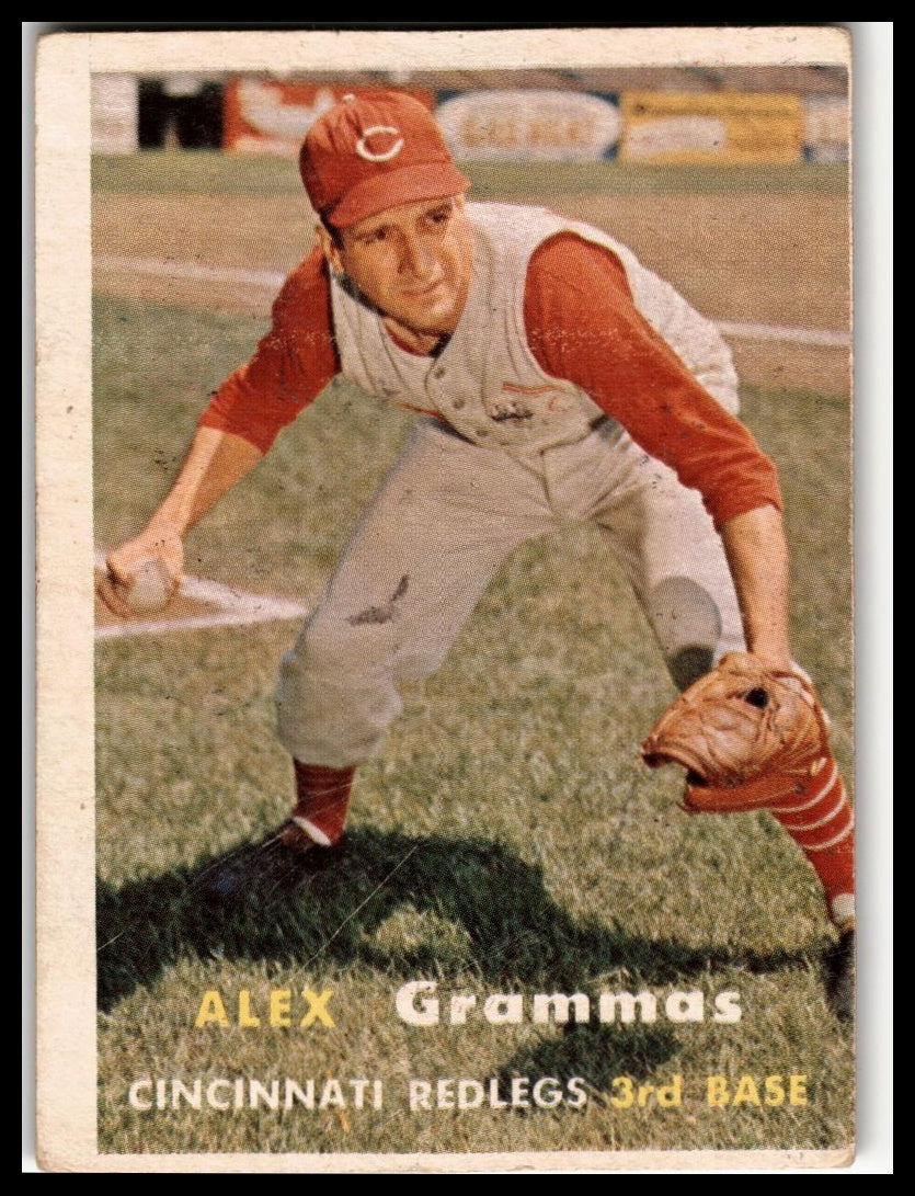 1957 Topps #222 Alex Grammas Very Good