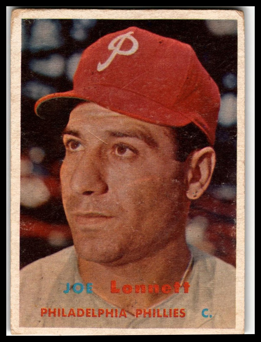1957 Topps #241 Joe Lonnett Very Good