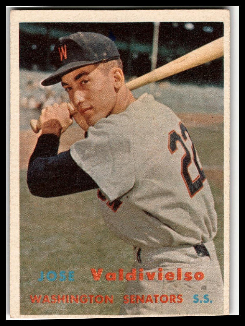 1957 Topps #246 Jose Valdivielso Very Good