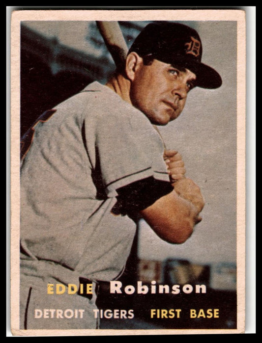 1957 Topps #238 Eddie Robinson Very Good