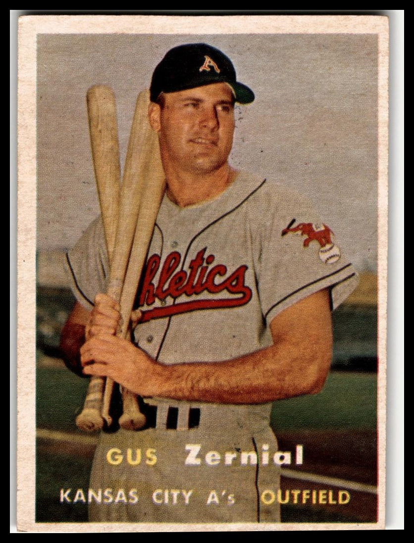 1957 Topps #253 Gus Zernial Very Good