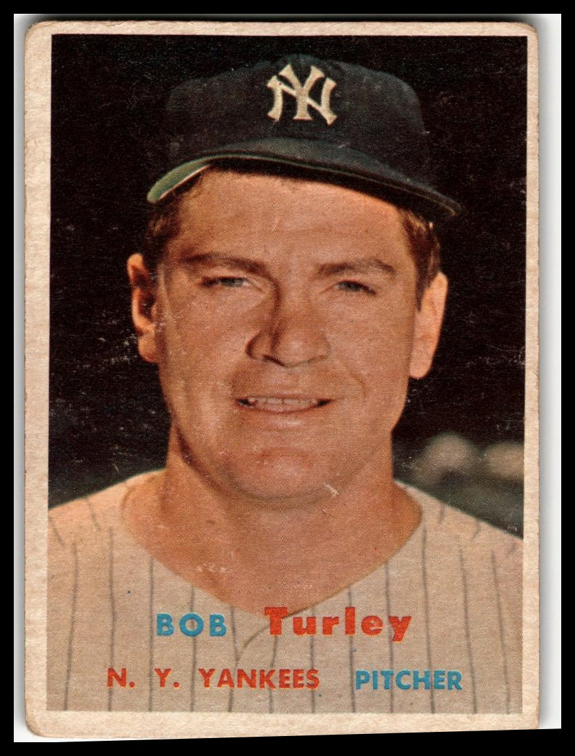 1957 Topps #264 Bob Turley Very Good