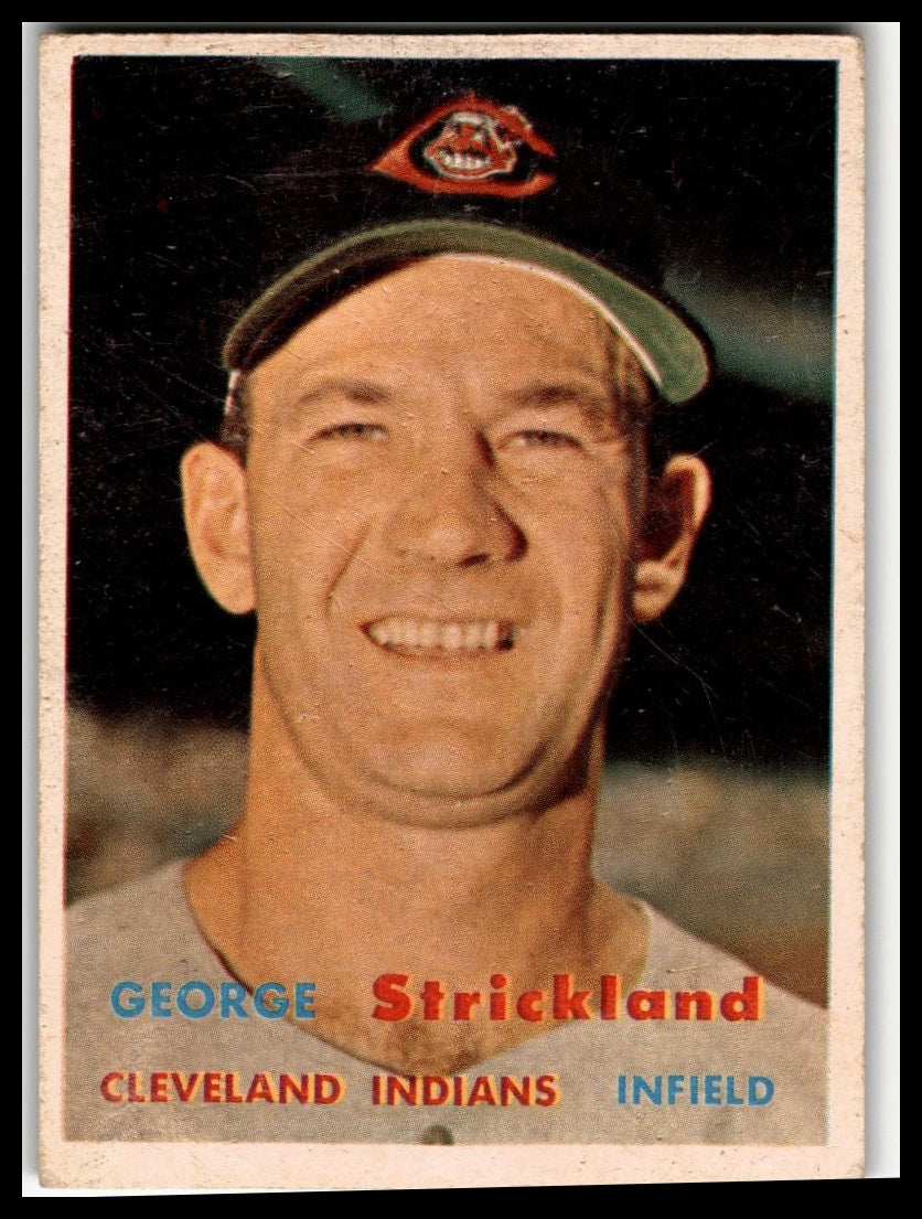 1957 Topps #263 George Strickland Very Good