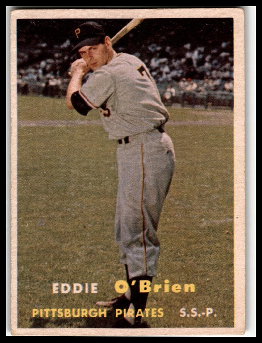 1957 Topps #259 Eddie O'Brien Very Good