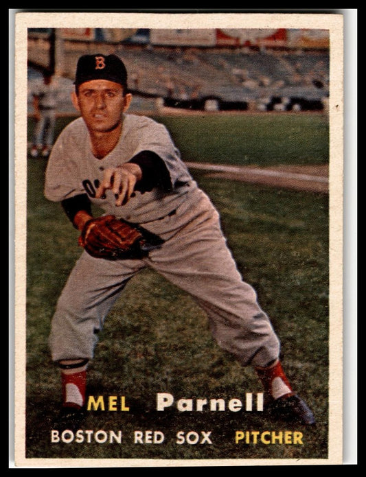 1957 Topps #313 Mel Parnell Very Good
