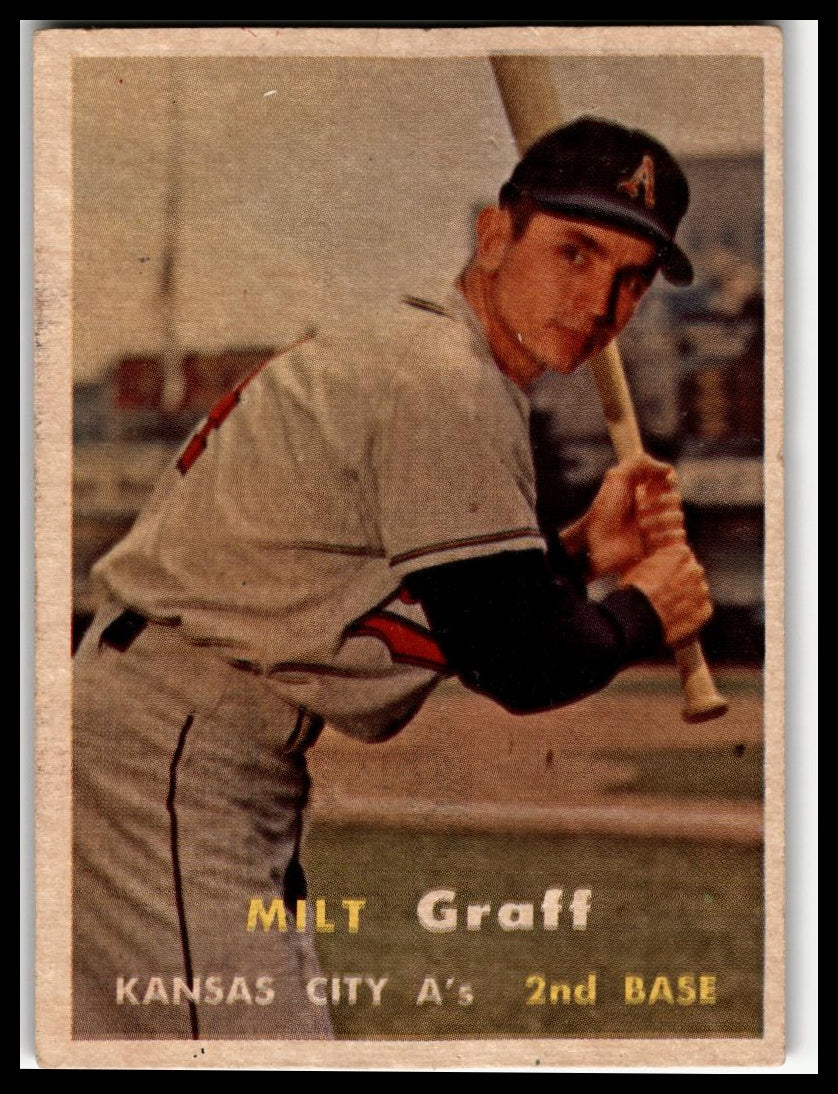 1957 Topps #369 Milt Graff Very Good
