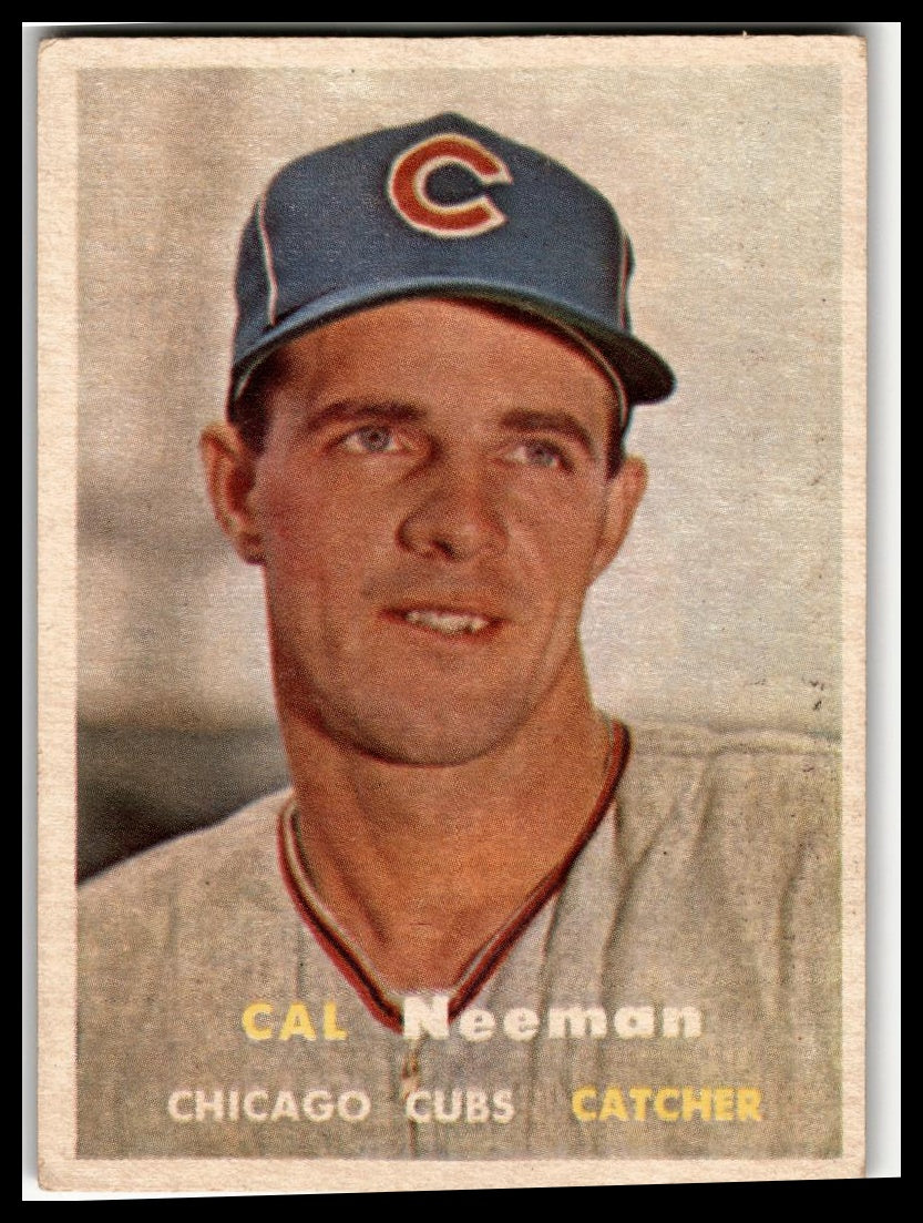 1957 Topps #353 Cal Neeman Very Good