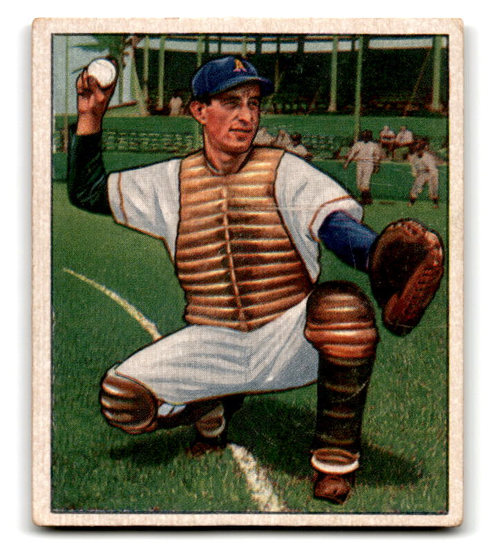 1950 Bowman #157 Mike Guerra - Philadelphia Athletics VG