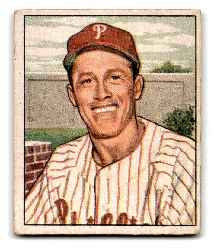 1950 Bowman #205 Mike Goliat - Philadelphia Phillies VG