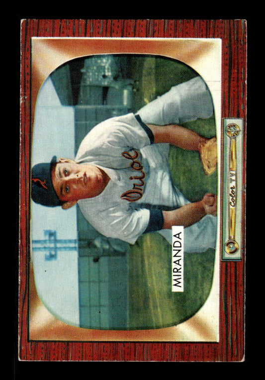 1955 Bowman #79 Willy Miranda Baltimore Orioles G/VG 55B10007115