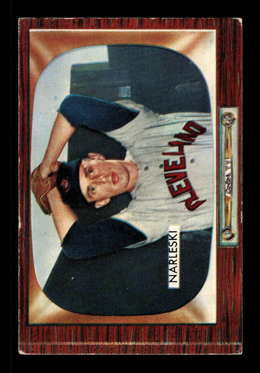 1955 Bowman #96 Ray Narleski Cleveland Indians G/VG 55B10007132