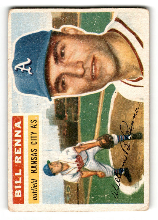 1956 Topps #82 Bill Renna VG WB