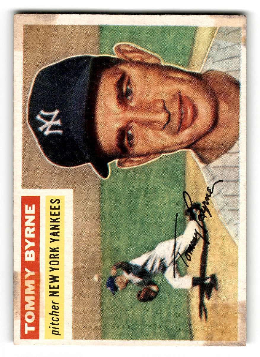 1956 Topps #215 Tommy Byrne G/VG