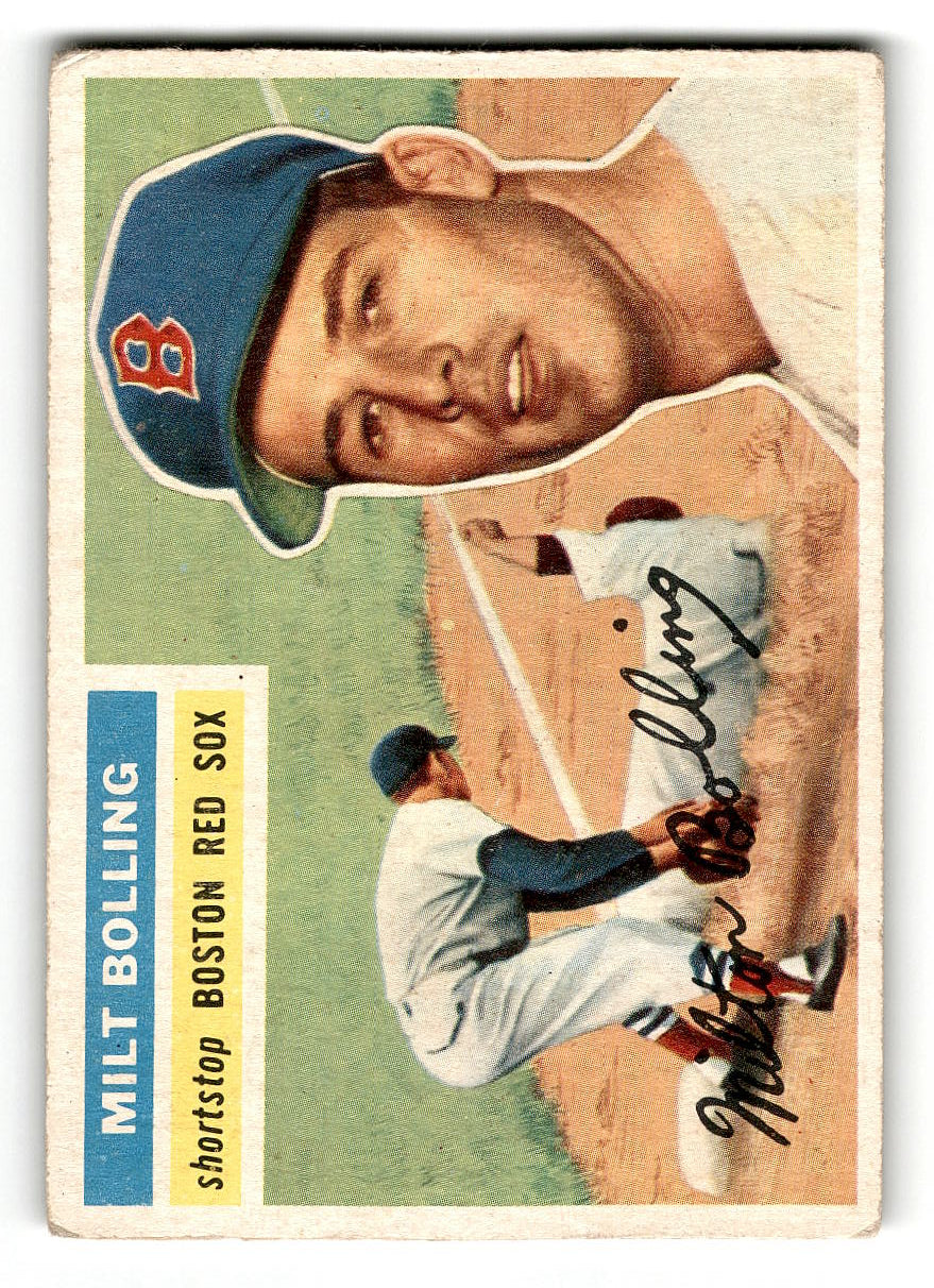 1956 Topps #315 Milt Bolling VGEX