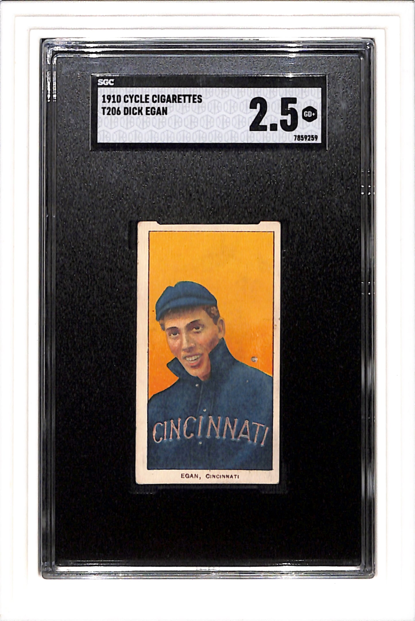 1909 T206 Dick Egan Cycle 350 SGC 2.5 SN 7859259