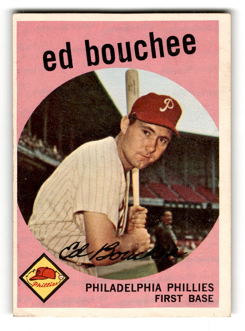 1959 Topps #39 Ed Bouchee Philadelphia Phillies EXMT
