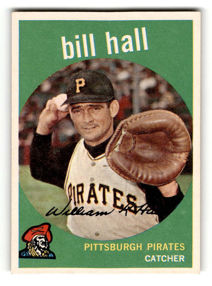1959 Topps #49 Bill Hall Pittsburgh Pirates NMT