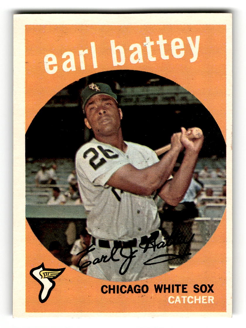 1959 Topps #114 Earl Battey Chicago White Sox EX