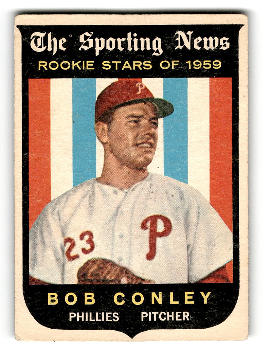 1959 Topps #121 Bob Conley Philadelphia Phillies RC VG