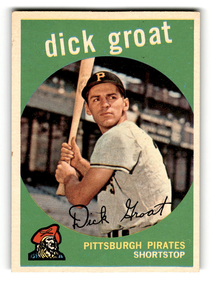 1959 Topps #160 Dick Groat Pittsburgh Pirates EXMT