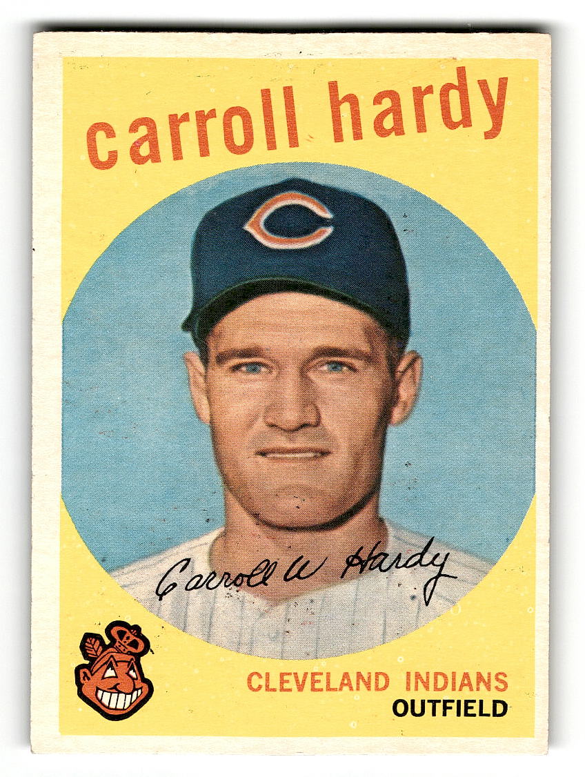 1959 Topps #168 Carroll Hardy Cleveland Indians EXMT