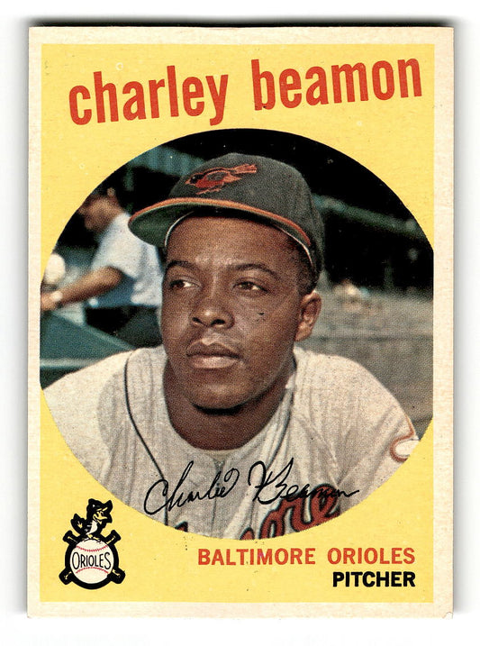 1959 Topps #192 Charley Beamon Baltimore Orioles RC EX