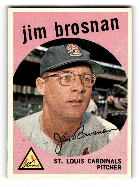1959 Topps #194 Jim Brosnan St. Louis Cardinals NMT