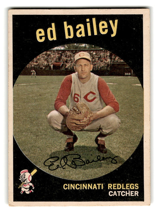 1959 Topps #210 Ed Bailey Cincinnati Reds VGEX