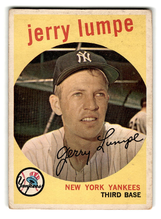 1959 Topps #272 Jerry Lumpe New York Yankees G/VG