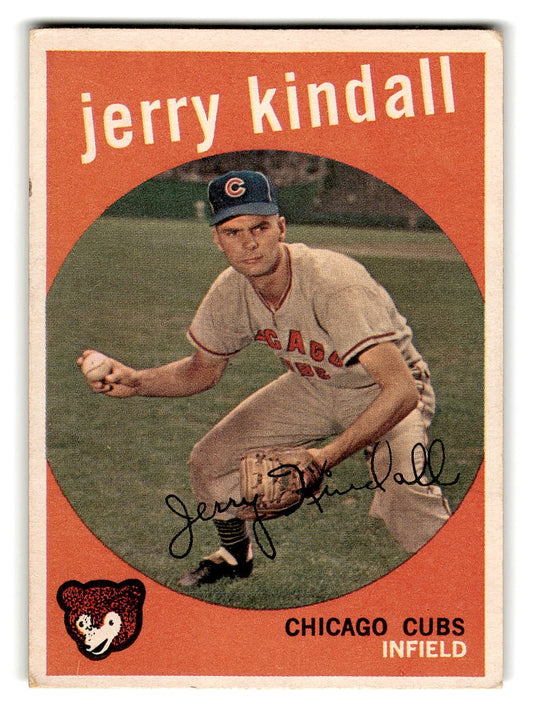 1959 Topps #274 Jerry Kindall Chicago Cubs VGEX