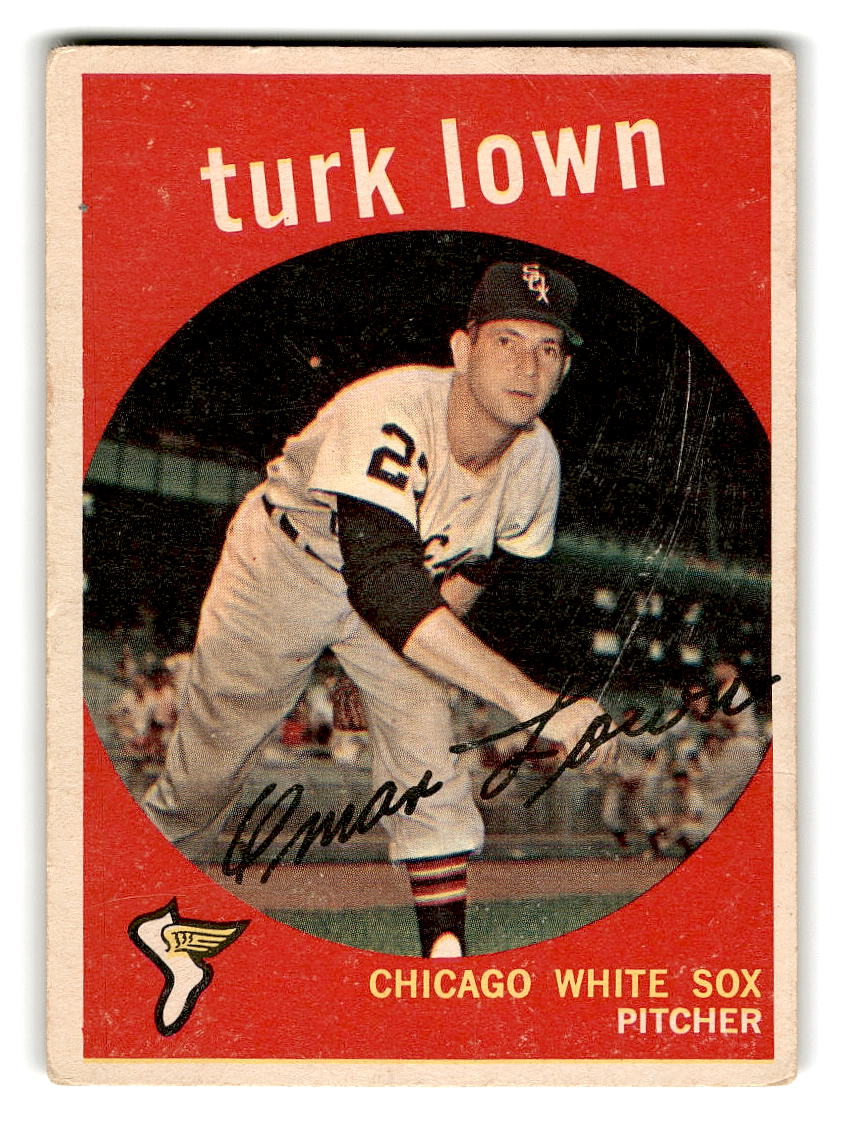 1959 Topps #277 Turk Lown Chicago White Sox G/VG