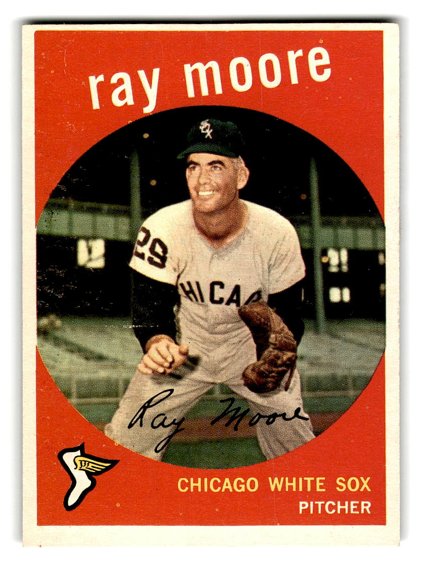 1959 Topps #293 Ray Moore Chicago White Sox EX